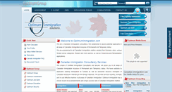 Desktop Screenshot of optimumimmigration.com